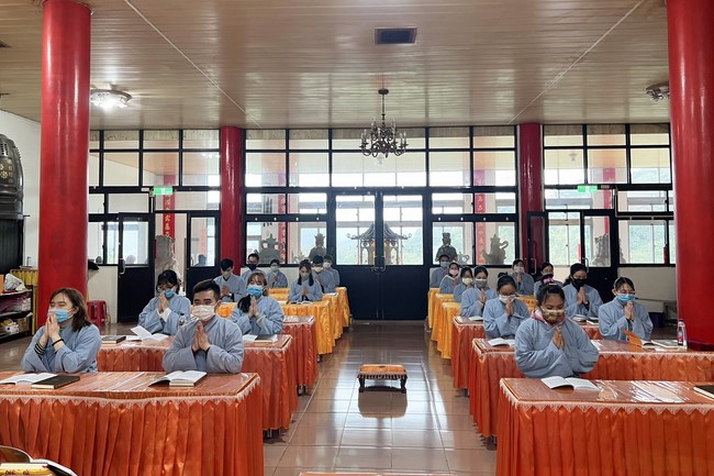 Celebrating New Year's Eve in a foreign land at Linh An Temple, Taiwan