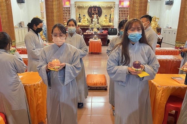 Celebrating New Year's Eve in a foreign land at Linh An Temple, Taiwan