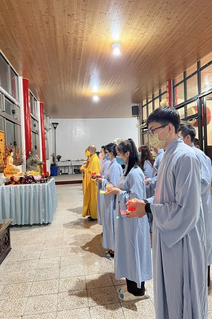 Celebrating New Year's Eve in a foreign land at Linh An Temple, Taiwan