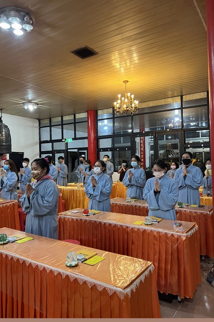 Celebrating New Year's Eve in a foreign land at Linh An Temple, Taiwan