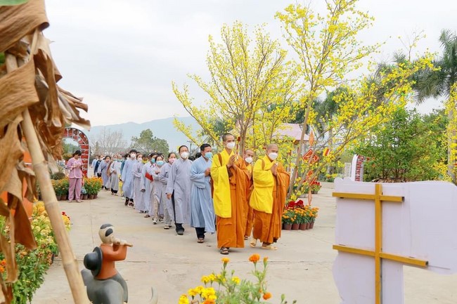 Chùa Hưng Pháp:  Lễ Cầu An Đầu Năm và Lễ Khởi Công Xây Dựng Tôn Tượng Quan Âm