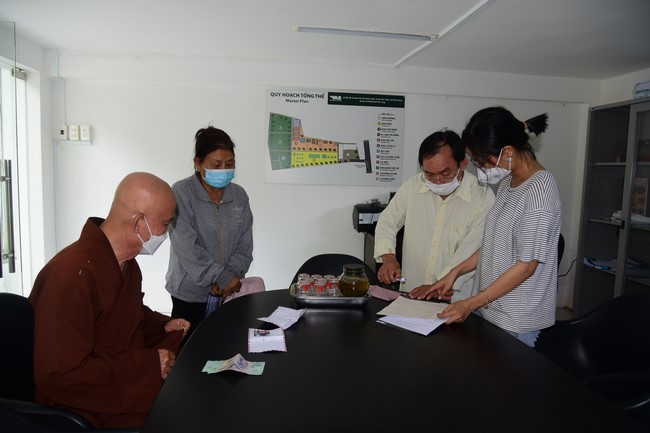 Bàn giao rùa Răng tại trạm Bảo tồn động vật hoang dã Dầu Tiếng- Bình Dương