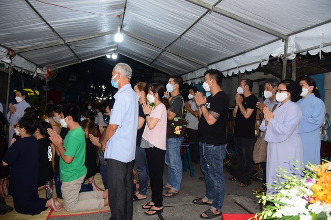 Viếng tang lễ Phật tử Diệu Bảo ở quận 3