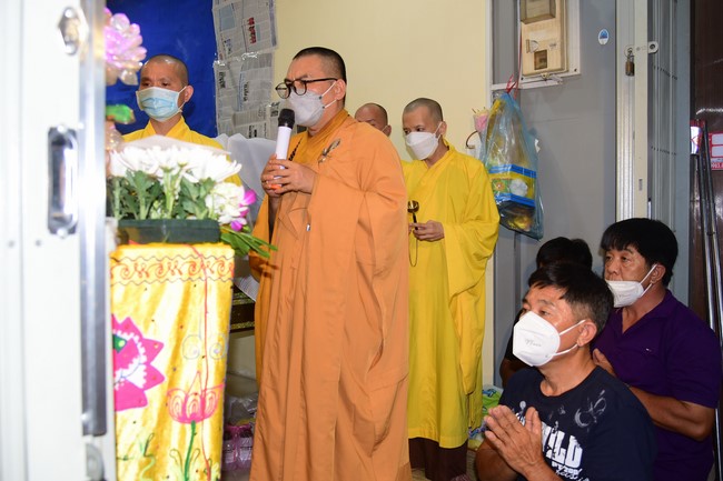 Viếng tang lễ Phật tử Diệu Bảo ở quận 3