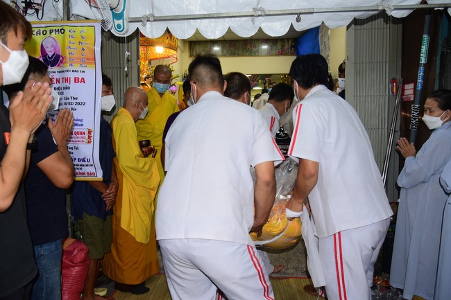 Viếng tang lễ Phật tử Diệu Bảo ở quận 3