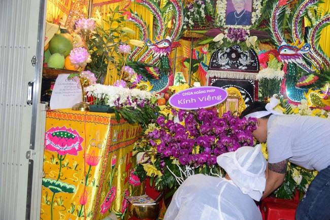 Viếng tang lễ Phật tử Diệu Bảo ở quận 3