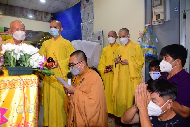 Viếng tang lễ Phật tử Diệu Bảo ở quận 3