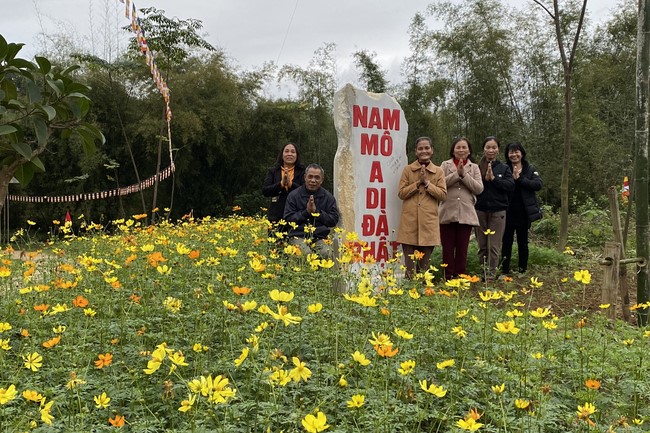 Series of photos on the 2nd day of Lunar New Year at Dai Co Viet Pagoda