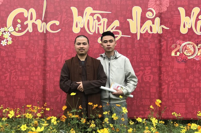 Series of photos on the 2nd day of Lunar New Year at Dai Co Viet Pagoda