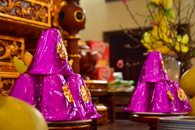 Peace praying ceremony in Tay Khanh Pagoda, Thai Binh