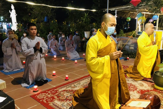 Dong Cao pagoda celebrating the achievement enlightenment of Bodhisattva Siddhartha
