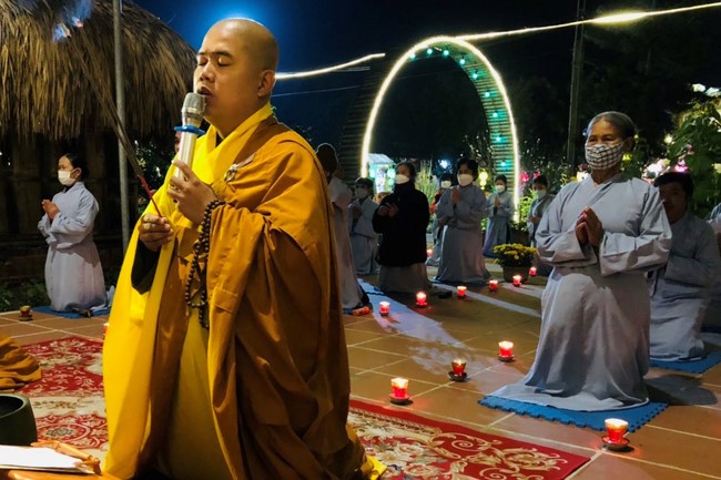 Dong Cao pagoda celebrating the achievement enlightenment of Bodhisattva Siddhartha