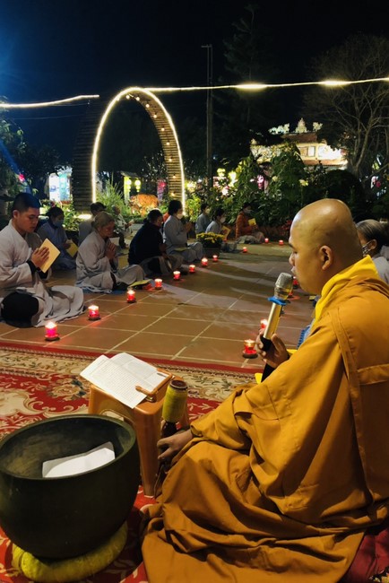 Dong Cao pagoda celebrating the achievement enlightenment of Bodhisattva Siddhartha