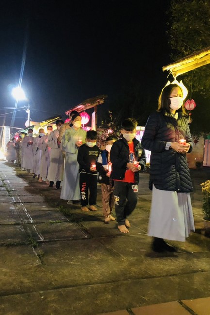 Dong Cao pagoda celebrating the achievement enlightenment of Bodhisattva Siddhartha