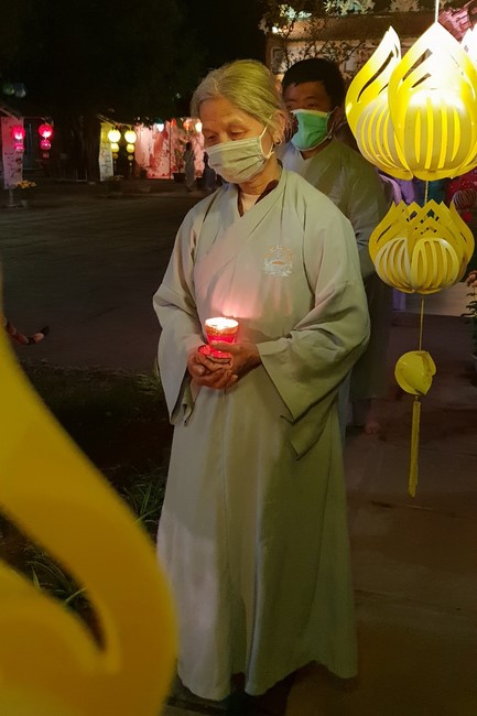 Dong Cao pagoda celebrating the achievement enlightenment of Bodhisattva Siddhartha