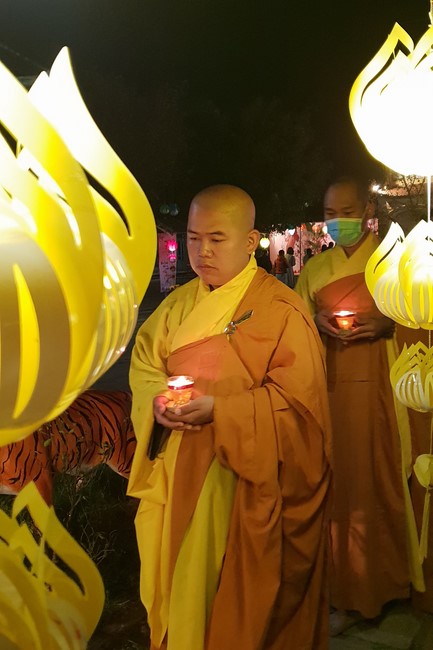 Dong Cao pagoda celebrating the achievement enlightenment of Bodhisattva Siddhartha