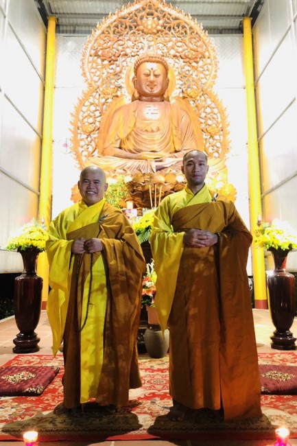 Dong Cao pagoda celebrating the achievement enlightenment of Bodhisattva Siddhartha
