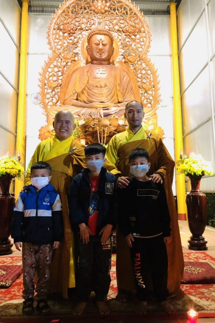 Dong Cao pagoda celebrating the achievement enlightenment of Bodhisattva Siddhartha