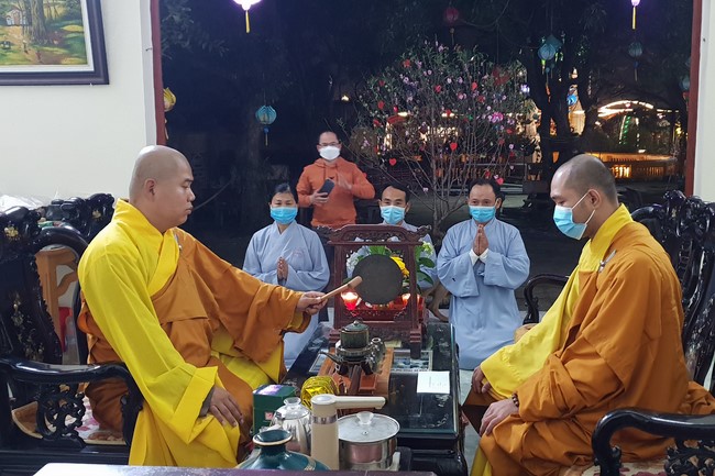 Dong Cao pagoda celebrating the achievement enlightenment of Bodhisattva Siddhartha