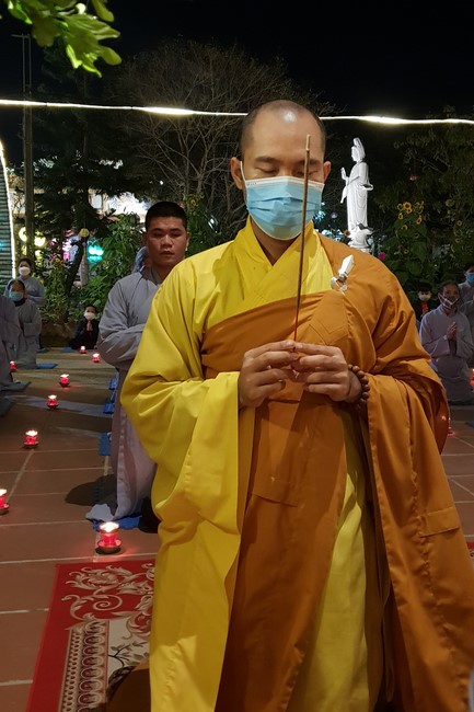 Dong Cao pagoda celebrating the achievement enlightenment of Bodhisattva Siddhartha
