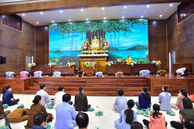 Lễ quy y Tam bảo – lần 1/2022