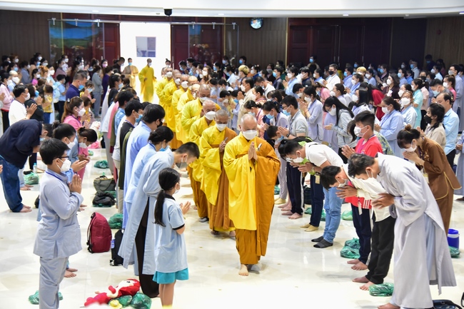 Lễ quy y Tam bảo – lần 1/2022