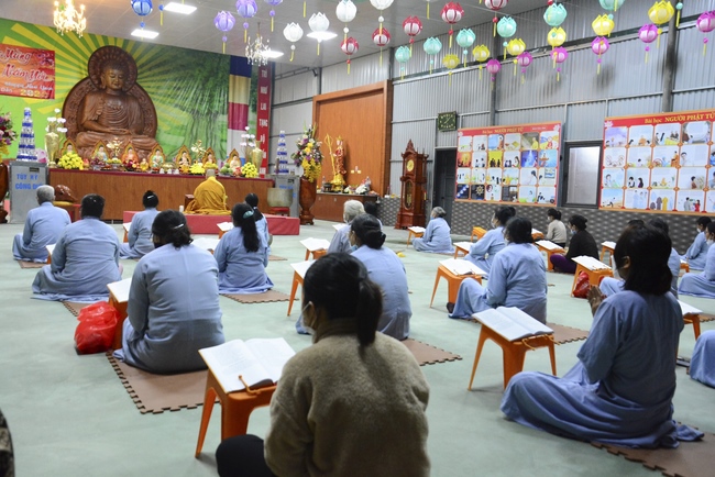 Repentant Ceremony at Tu Phap Pagoda, Nghe An