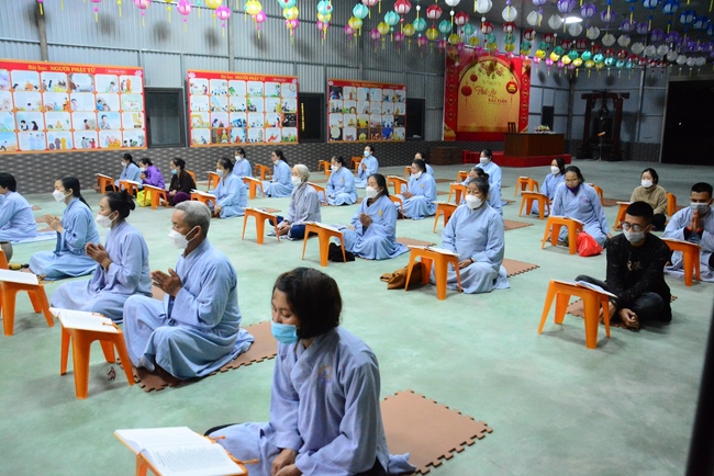 Repentant Ceremony at Tu Phap Pagoda, Nghe An