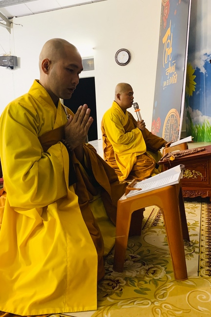 Repentant Ceremony at Dong Cao pagoda in Thanh Hoa