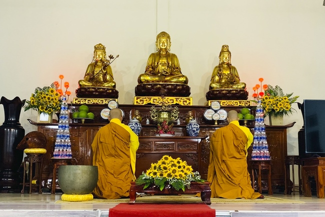 Repentant Ceremony at Dong Cao pagoda in Thanh Hoa