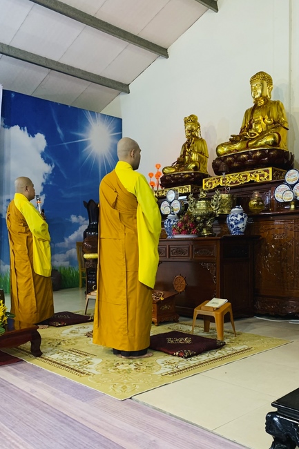 Repentant Ceremony at Dong Cao pagoda in Thanh Hoa