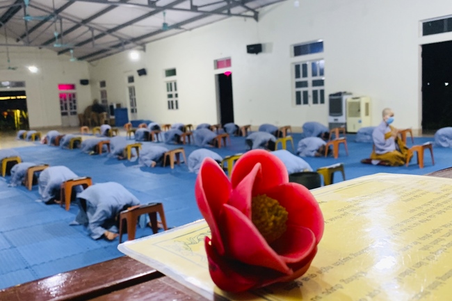Repentant Ceremony at Dong Cao pagoda in Thanh Hoa