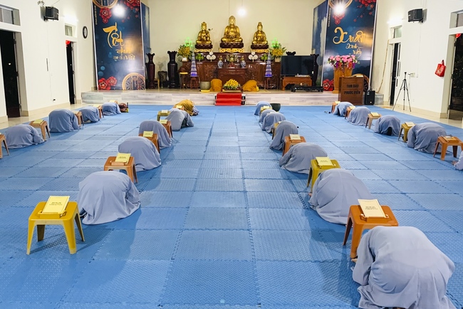 Repentant Ceremony at Dong Cao pagoda in Thanh Hoa