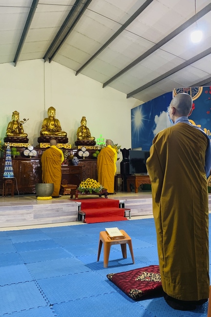 Repentant Ceremony at Dong Cao pagoda in Thanh Hoa
