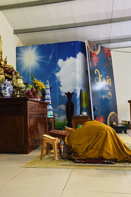 Repentant Ceremony at Dong Cao pagoda in Thanh Hoa