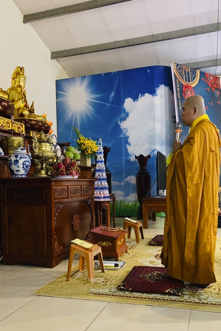 Repentant Ceremony at Dong Cao pagoda in Thanh Hoa