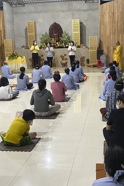 Repentant Ceremony at Suoi Phap Pagoda, Tay Ninh
