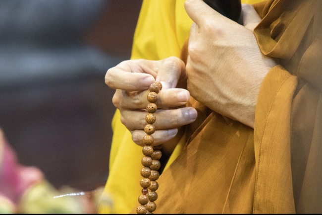 Commemorating the day Shakyamuni Buddha entered into Nirvana at Hoa Phuc Pagoda in Hanoi