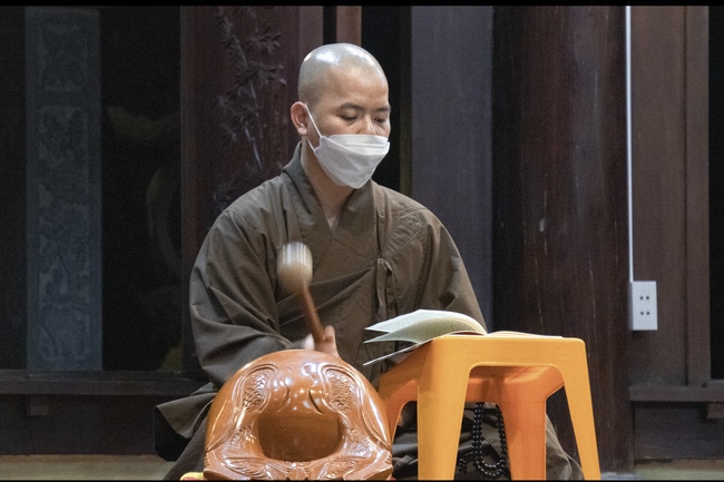 Commemorating the day Shakyamuni Buddha entered into Nirvana at Hoa Phuc Pagoda in Hanoi