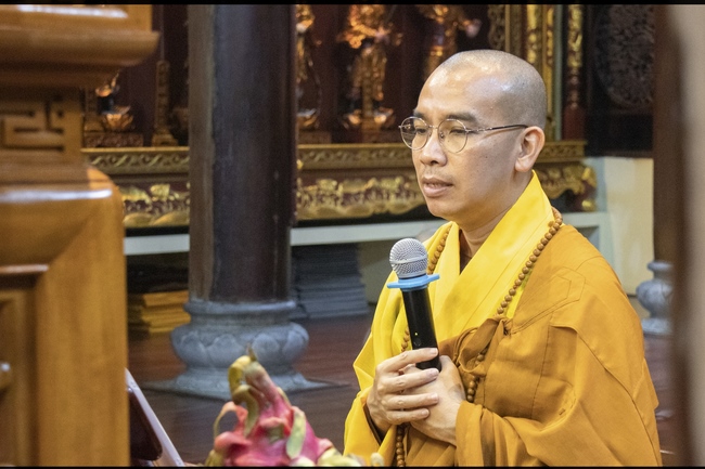 Commemorating the day Shakyamuni Buddha entered into Nirvana at Hoa Phuc Pagoda in Hanoi