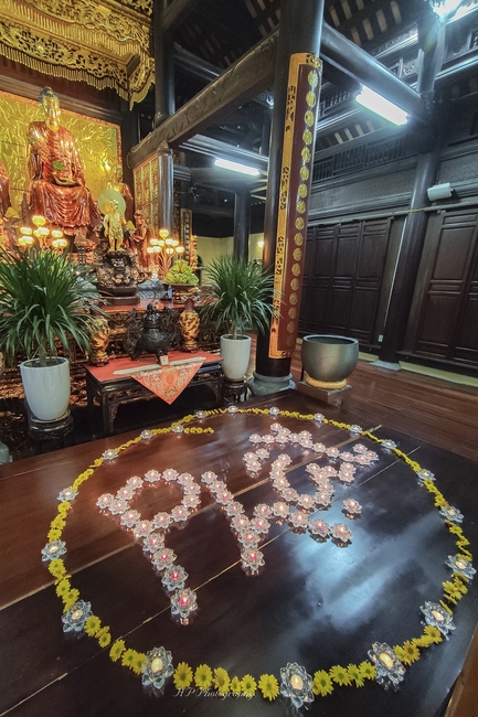 Commemorating the day Shakyamuni Buddha entered into Nirvana at Hoa Phuc Pagoda in Hanoi