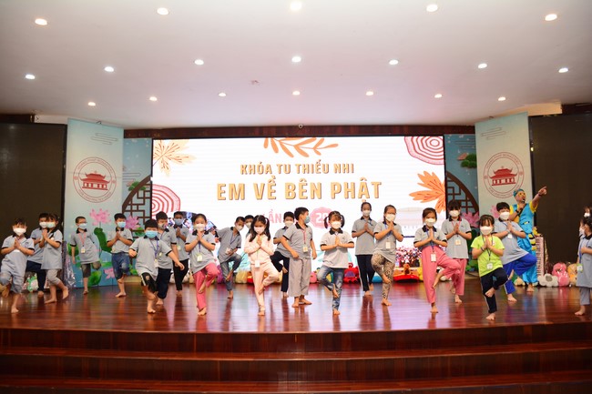 Khóa tu thiếu nhi “Em Về Bên Phật”