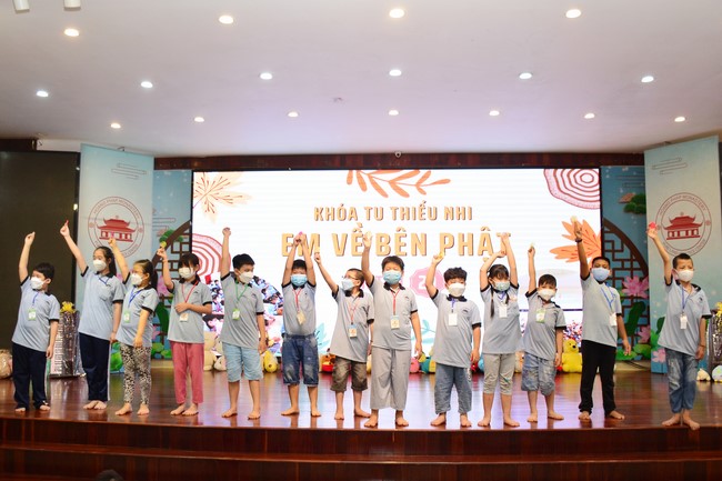 Khóa tu thiếu nhi “Em Về Bên Phật”