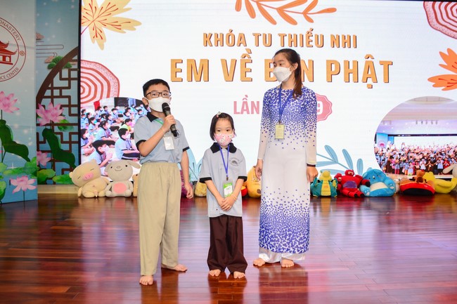 Khóa tu thiếu nhi “Em Về Bên Phật”