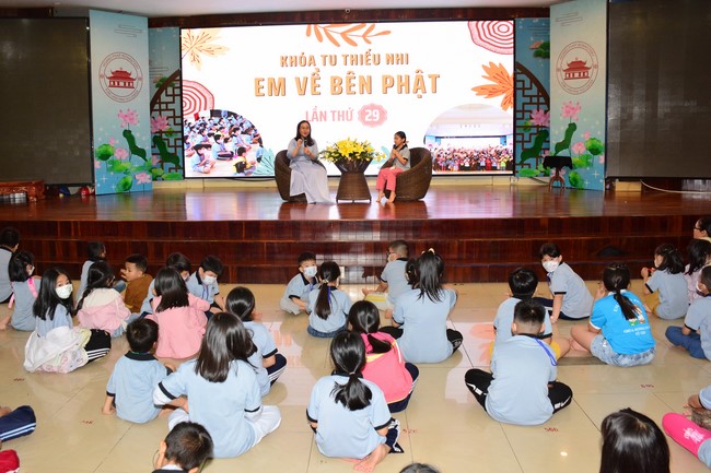 Khóa tu thiếu nhi “Em Về Bên Phật”