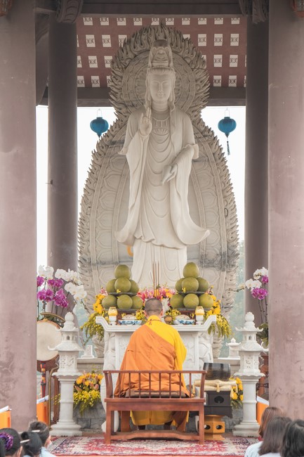 Birthday celebrating of Bodhisattva Avalokitesvara at Hoa Phuc Pagoda - Hanoi