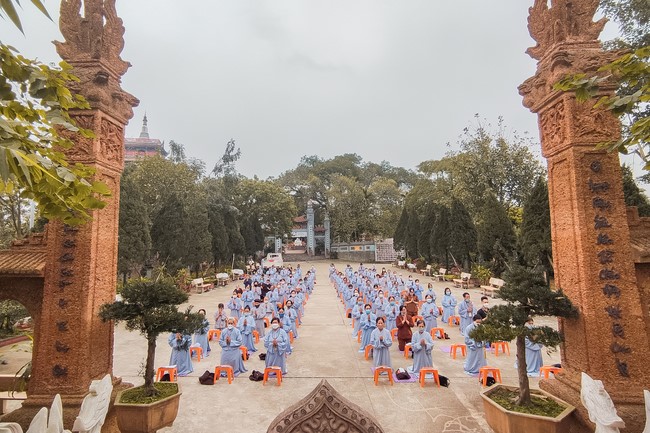 Birthday celebrating of Bodhisattva Avalokitesvara at Hoa Phuc Pagoda - Hanoi