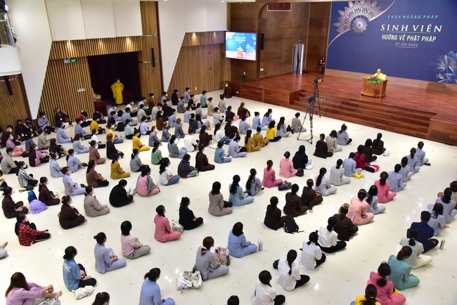 Khóa tu sinh viên “HƯỚNG VỀ PHẬT PHÁP” | Lần 1 – Năm 2022