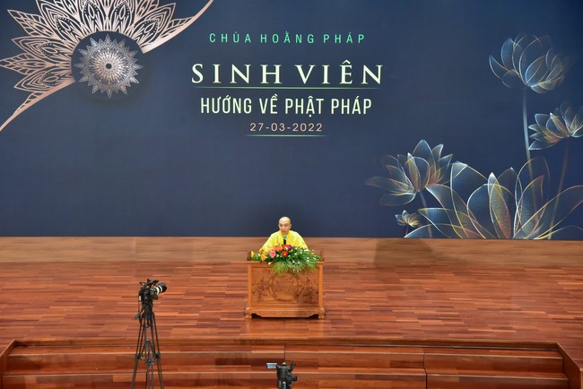 Khóa tu sinh viên “HƯỚNG VỀ PHẬT PHÁP” | Lần 1 – Năm 2022