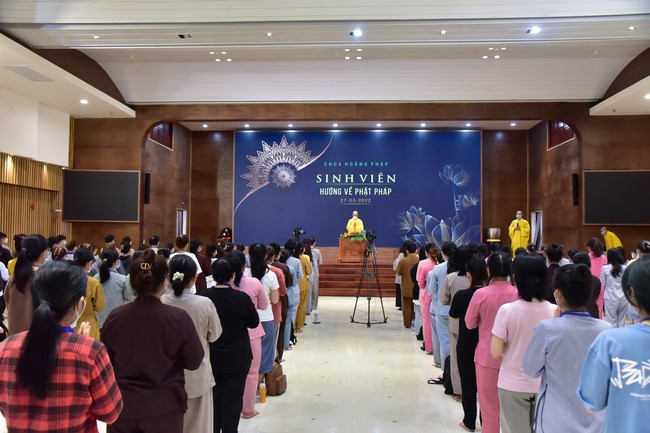 Khóa tu sinh viên “HƯỚNG VỀ PHẬT PHÁP” | Lần 1 – Năm 2022